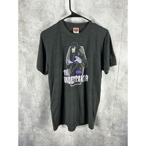 Homage The Undertaker WWF WWE Legends Graphic T Shirt Mens Sz Medium M Dark Gray
